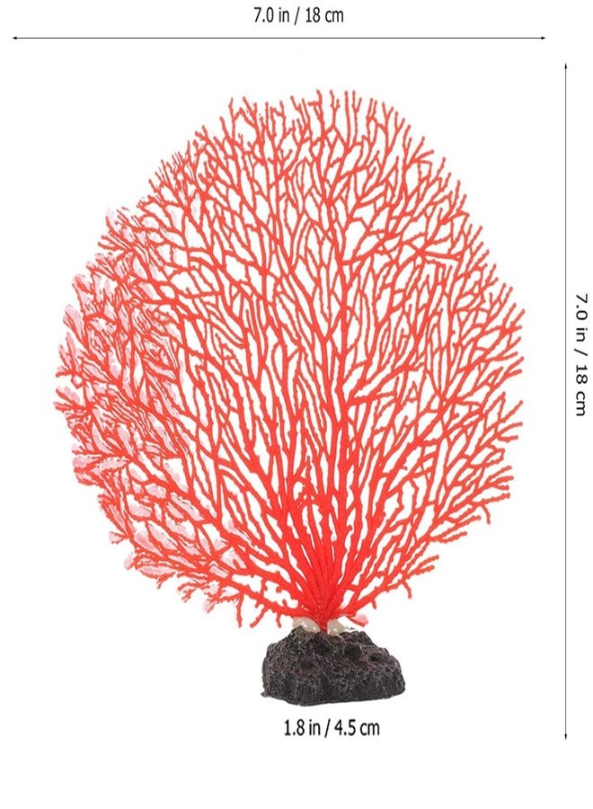 HALONTIN Coral Fish Tank Decorations Fake Coral Reef Decor Artificial Aquarium Plants Ornaments Fish Tank Accessories for Home - Image 2
